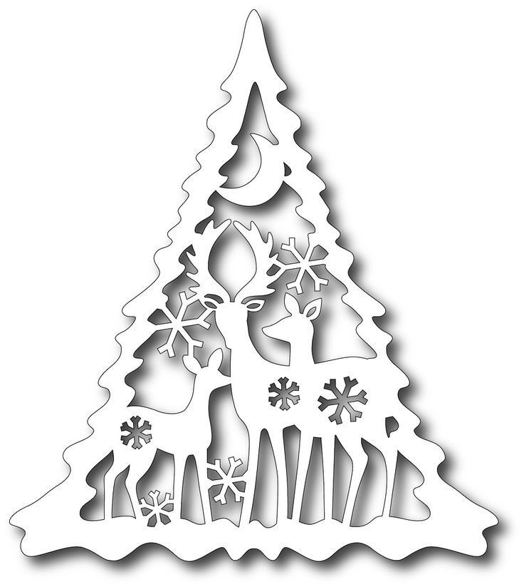 Новогодние вытынанки. Узоры для вырезания на новый год