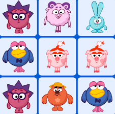 Задания на логику и внимательность. Найди пару. 