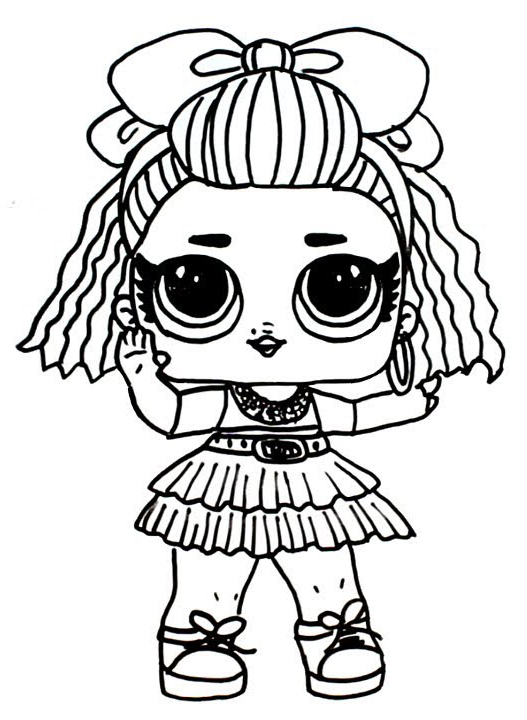 Раскраски LOL surprise 4-ая серия