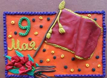 9 мая Пластилинография. Идеи поделок из пластилина на 9 мая. На день победы