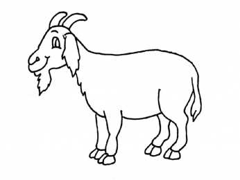 Козлик Козлик с бородой и рогами