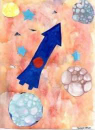 Рисуем мыльными пузырями Рисунки гуашью мыльными пузырями