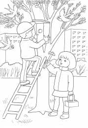 Весна Раскраски на тему время года весна