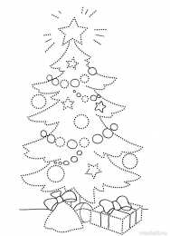 Нарисуй по контуру Задания для подготовки руки к письму. Соедини точки и раскрась 