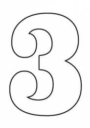 Цифры Цифры для печати на полный лист а4