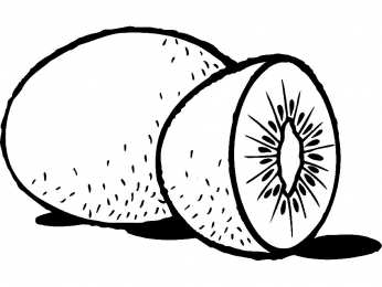 Фрукты и ягоды Детские раскраски для раннего развития детей с фруктами и ягодами 