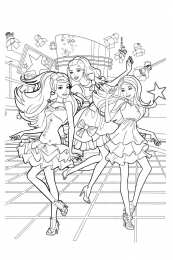 Барби Барби с подругами на дискотеке