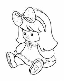 Для девочек Раскраски с куклами для девочек