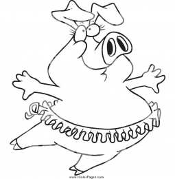 Балерины Раскраски для девочек балерина