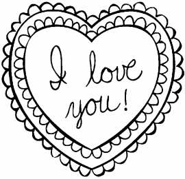 Контуры сердца. Сердечки Контуры сердец и валентинок для вырезания, поделок и аппликаций