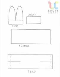 Аппликации на пасху Аппликации на пасху. Пасхальный заяц