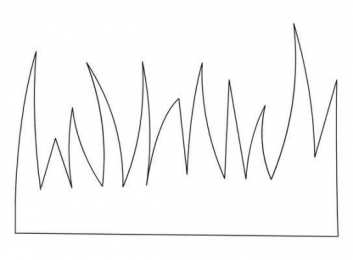 Трава Раскраски травы для изучения природы с детьми