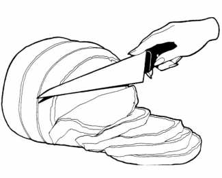 Мясо куски мяса для раскрашивания