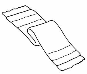 шарф Зимняя одежда, шарф