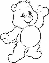 Медвежонок Раскраски с медведями и медвежатами