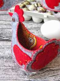 Поделки на пасху Идеи для поделок к пасхе выкройка и поделка курицы