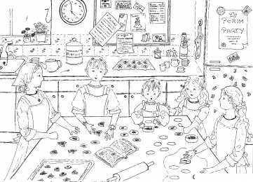 Для девочек Раскраски на которых изображен процесс приготовления еды