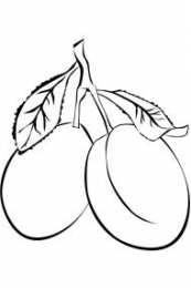 Фрукты и ягоды Детские раскраски для раннего развития детей с фруктами и ягодами 