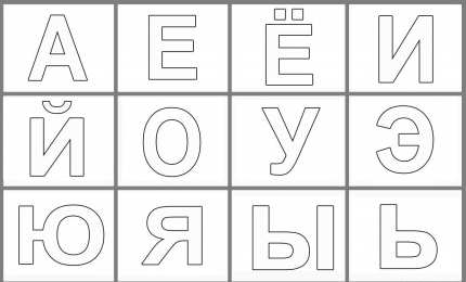 Слоговая таблица Слоговая таблица для школ России первый класс