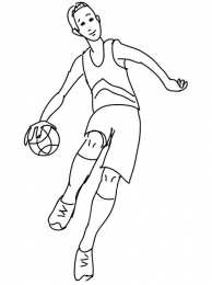 Баскетбол Раскраски баскетбол