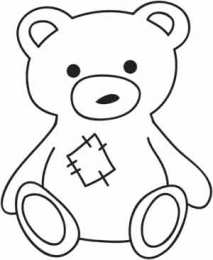 Медвежонок Раскраски с медведями и медвежатами