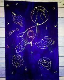 День космонавтики Гравюры поделки ко дню космонавтики 