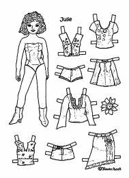 Куклы для вырезания Платья кукол для вырезания. Вырежи одежду, раскрась ее и одень куклу. 