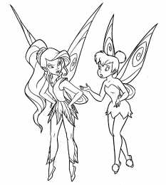 Феи Раскраски с феями