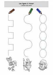 Графомоторные дорожки Простые графомоторные дорожки 