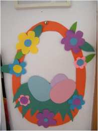 Аппликации на пасху Пасхальные яйца, аппликации из цветной бумаги