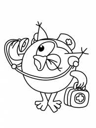 Смешарики Качественные раскраски всех героев из мультфильма про смешариков