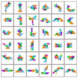Танграм Китайская головоломка танграм и задания для нее