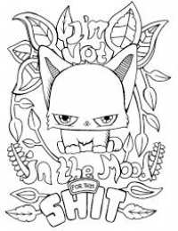 Прикольные Прикльные раскраски для девочек