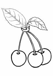 Фрукты и ягоды Детские раскраски для раннего развития детей с фруктами и ягодами 