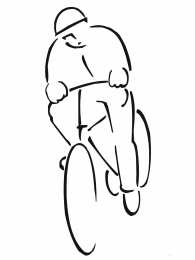 Велоспорт Раскраски с велосипедами. Велоспорт