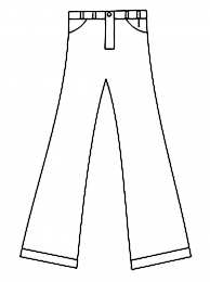 Брюки Брюки штаны и джинсы. Раскраски одежда