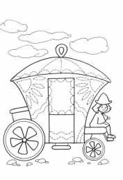 Нарисуй по контуру Раскраски для развития мелкой моторики