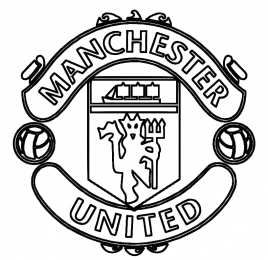 Футбол Раскраски про футбол. Футболисты известных клубов и логотипы клубов. 