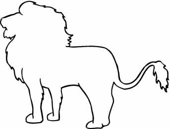 Контуры животных Контуры и шаблоны животных для вырезания раскрашивания или аппликации