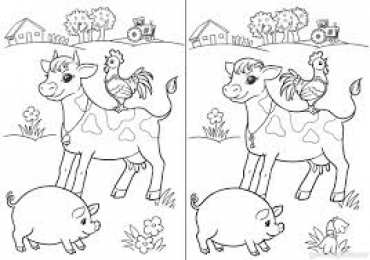 Найти отличия Задания в которых ребенку на картинке нужно найти отличия