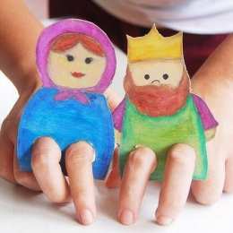 Пальчиковые куклы Игры для пальчиков. Раннее развитие в игровой форме