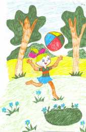 Лето дети рисуют как я провел лето. Детские рисунки про лето