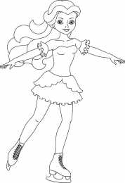 фигурное катание Катание не льду фигуристов. Фигурное катание в коньках