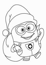 Гадкий я Раскраски из мультфильмов Гадкий я 1 2 3 с миньонами