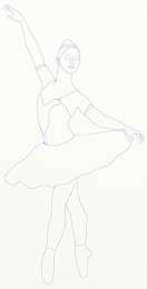 Контуры балерины Контуры и шаблоны балерин для вырезания скачать бесплатно онлайн