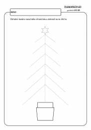 Пройди лабиринт Новогодние задания для раннего развития детей