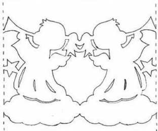 Гирлянды Шаблоны гирлянд для вырезания на праздники