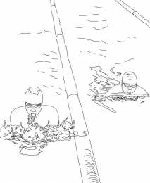 Плавание Раскраски Спортивное плавание