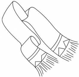 шарф Зимняя одежда, шарф