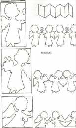 Гирлянды Шаблоны гирлянд для вырезания на праздники